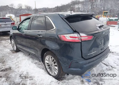 2024 Ford Edge Titanium из США, поврежденный, VIN 2FMPK4K92RBA44441
